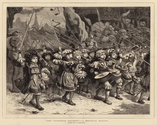 The Cockhorse Regiment, a Mediaeval Episode